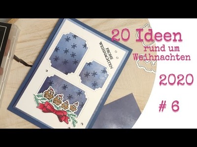 20 Ideen rund um Weihnachten 2020. # 6 Weihnachtskarte Eulenfest. Stampin' Up!