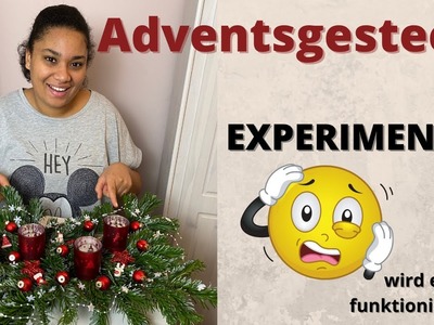 Adventsgesteck DIY  wird es funktionieren?
