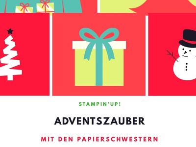 Adventszauber mit den Papierschwestern| Tag 4 | Kerzen bestempeln und verpacken