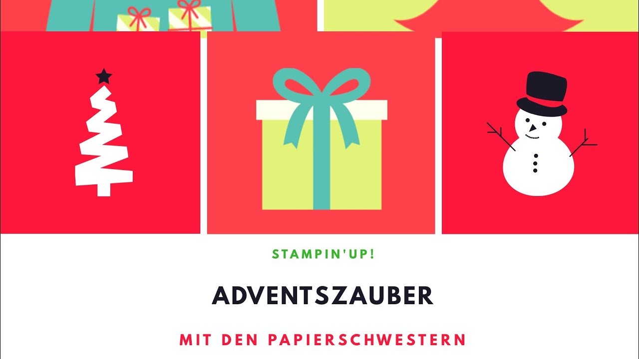 Adventszauber mit den Papierschwestern| Tag 4 | Kerzen bestempeln und verpacken