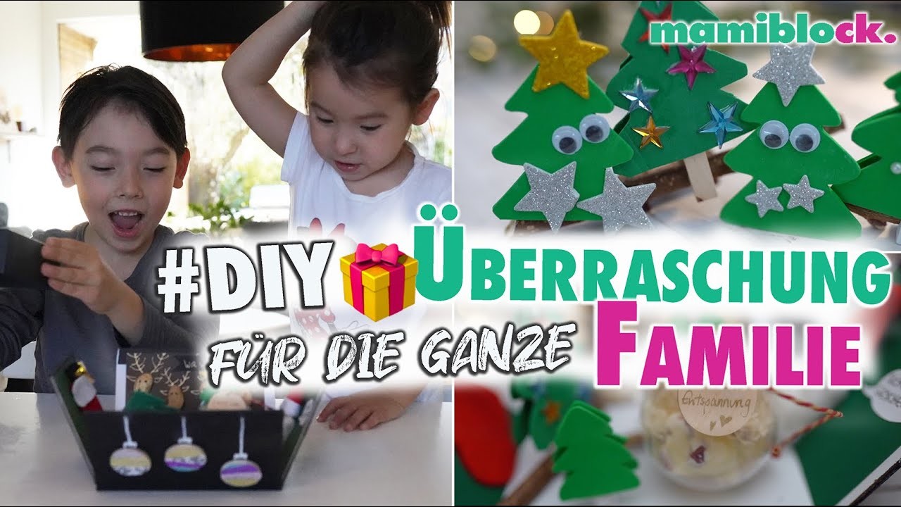 DIY Geschenkideen ????| Überraschung für die ganze Familie | Kreativ | mamiblock