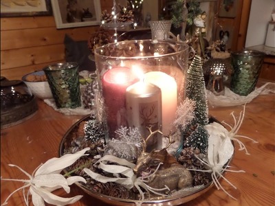 DIY: romantische WINTERDEKO & Weihnachts-DEKO aus deinem ADVENTSKRANZ :))