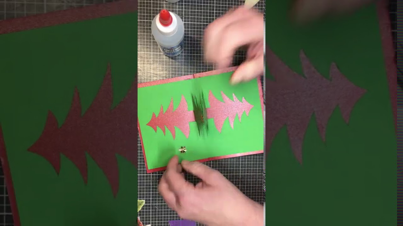 Karte aus den Luxe Paper Blöcken von Action, schön , schnell und dekorativ❤️❤️????