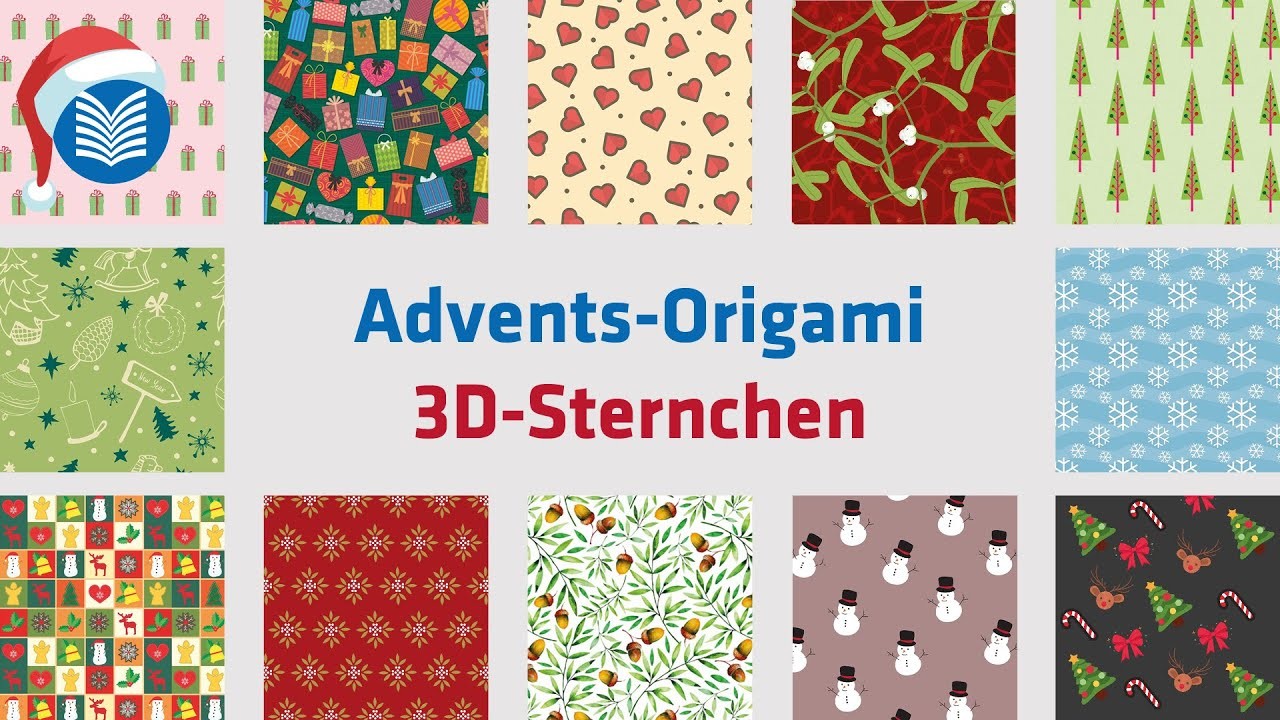 MITMACH-bar Origami – 3D Sternchen zum Advent