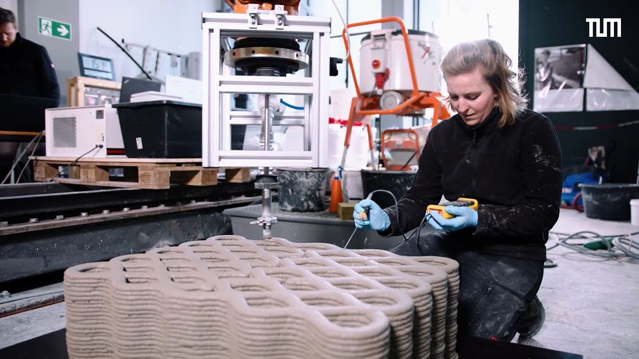 Multifunktionale Außenwandelemente durch 3D-Druck mit Leichtbeton