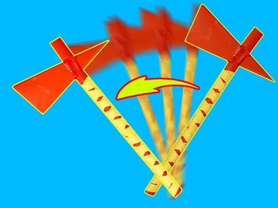 Papieraxt falten: Streitaxt Axt aus Papier basteln Origami. Bastelideen Papier