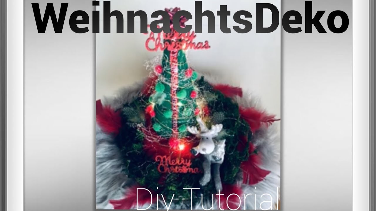 Tannenbaum ????aus ????alten Schultüten | upcycling Idee: Weihnachtsdeko selber machen diy Tutorial