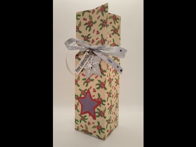 Tutorial - One Sheet Wonder Geschenkverpackung für Weihnachten