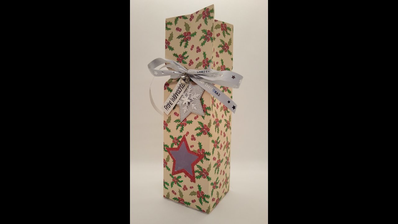 Tutorial - One Sheet Wonder Geschenkverpackung für Weihnachten