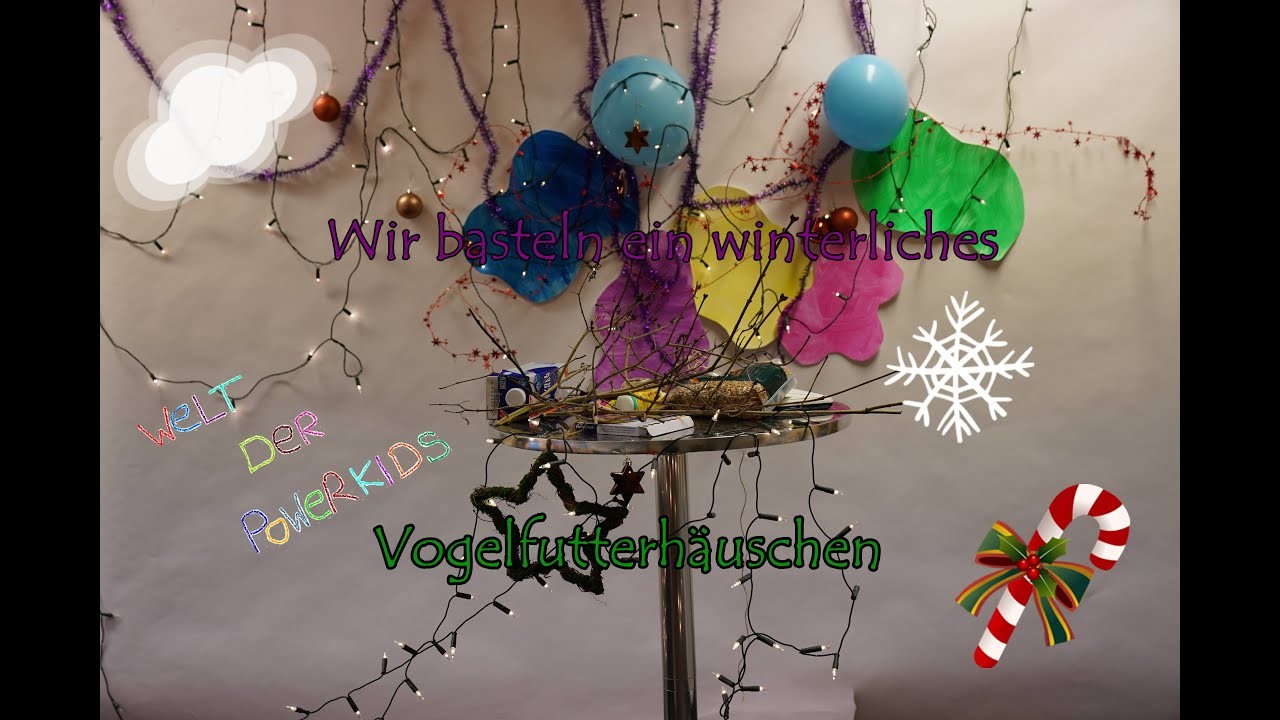 Vogelfutterhaus DIY ????