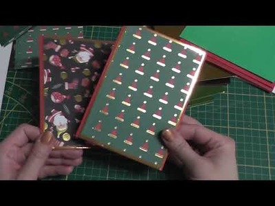 Watch me Craft: einfache Nikolaus-Karten basteln