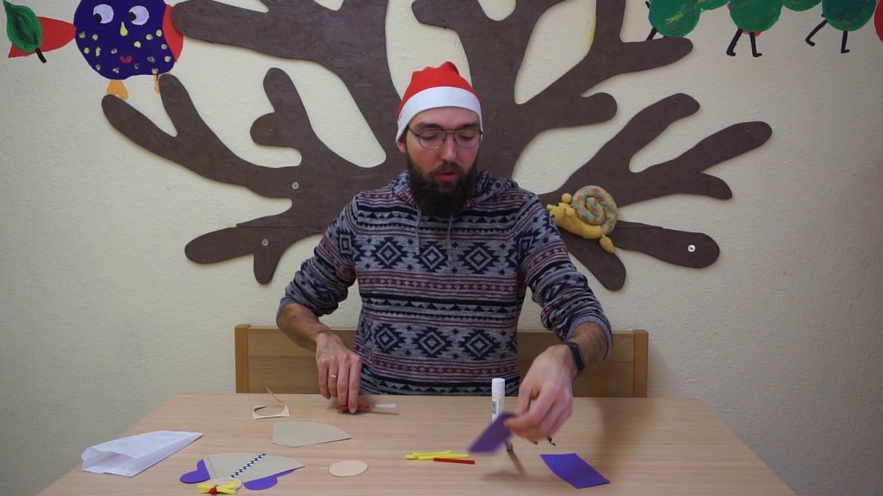 Weihnachtsbasteln online: Kaffeefilter-Engel