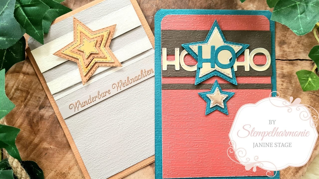 Weihnachtskarte selber basteln 5 (2020) | Stempelharmonie