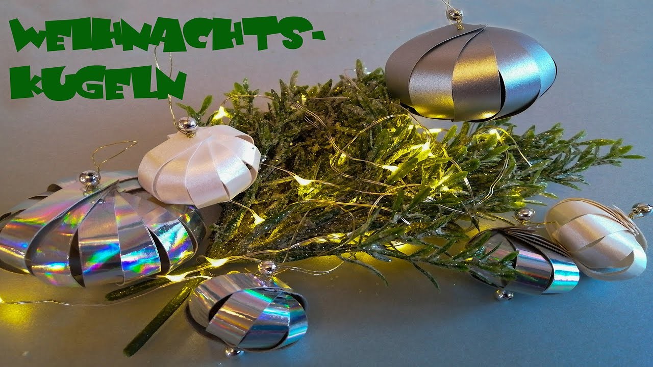 Weihnachtskugel ???????? basteln ????​????​ Deko für Weihnachten \ basteln mit Kindern ????​​