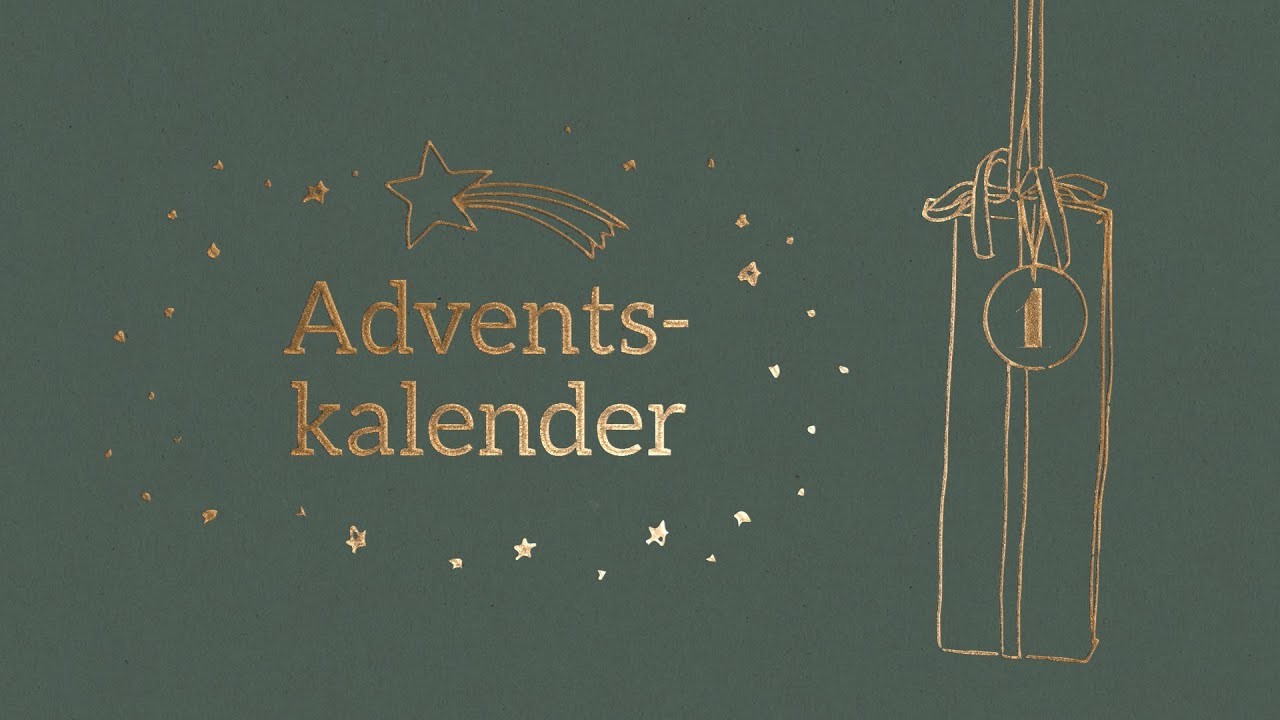 Adventskalender Tag 1 - Deko DIY