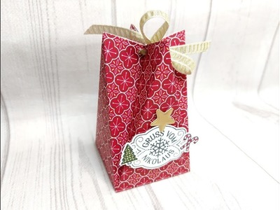 Anleitung Giebelbox - Gruss vom Nikolaus