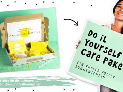 Corona Care Paket | DIY Geschenkbox zu Coronazeiten | Geschenke selber machen | mini-presents