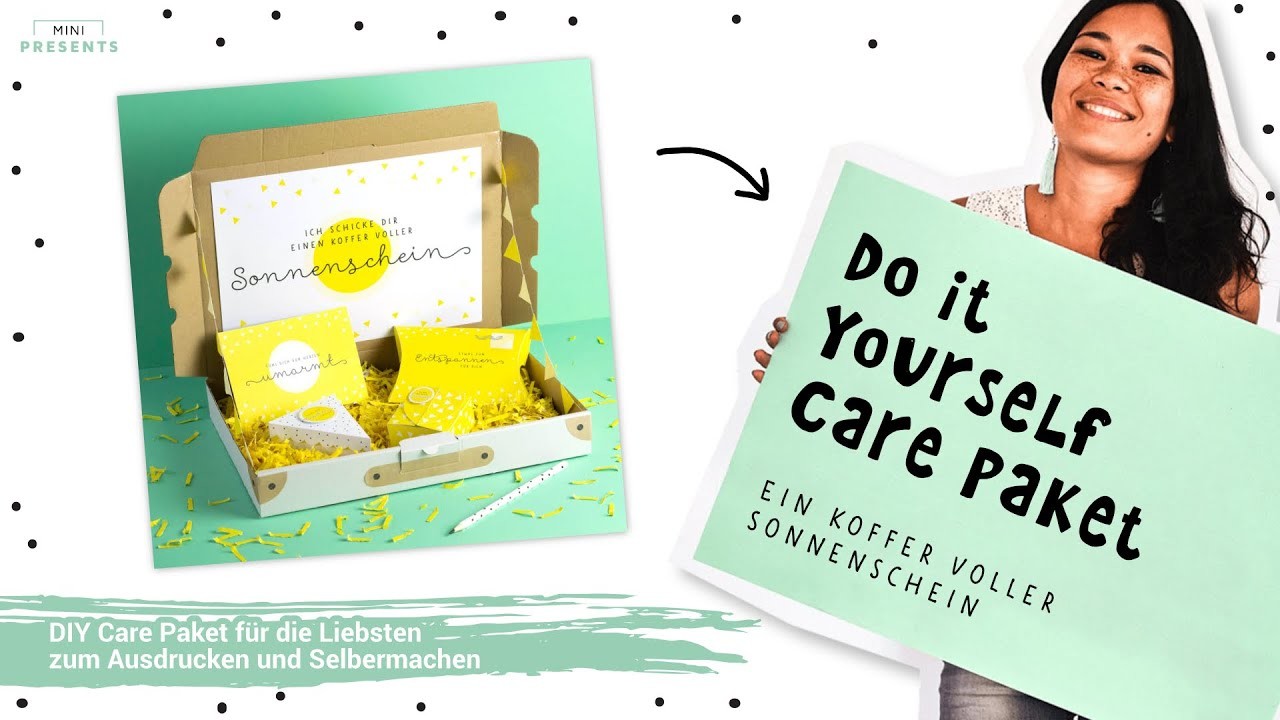 Corona Care Paket | DIY Geschenkbox zu Coronazeiten | Geschenke selber machen | mini-presents