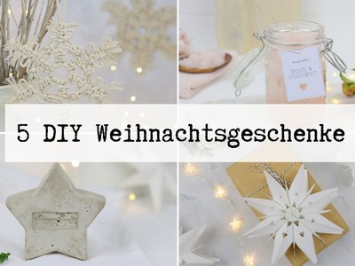 DIY - 5 selbstgemachte Geschenkideen zu Weihnachten. Weihnachtsgeschenke