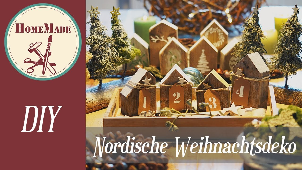 DIY | Weihnachtsdeko im Scandi Style | 5 Ideen für nordische Weihnachtsdeko [Nordic X-mas deco]
