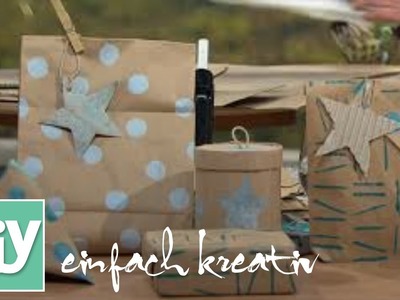 Geschenke nachhaltig verpacken | DIY einfach kreativ