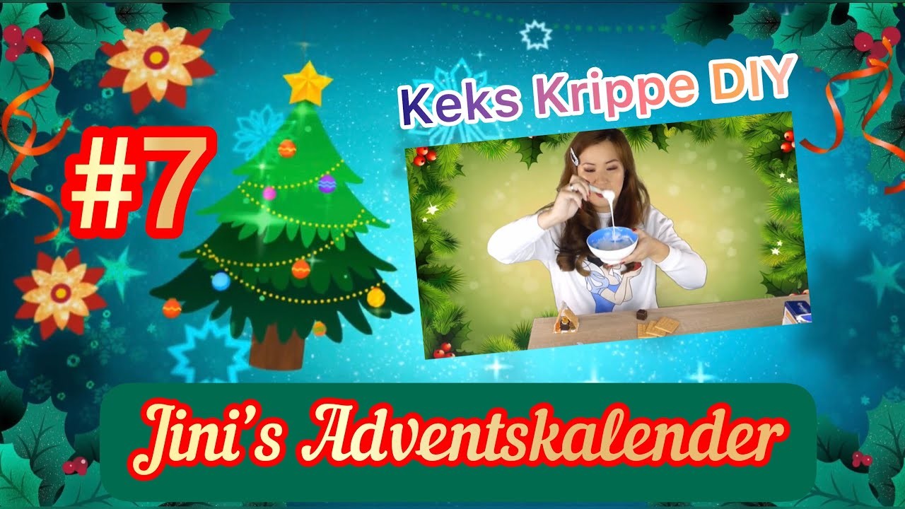 ???? Häuschen aus Keksen DIY ????Jini‘s Adventskalender