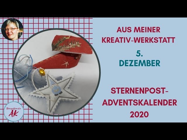 Nikolaus Stiefel aus Serviette falten - Anleitung schnell & einfach Tag 5 2020 - Advent Stampin Up