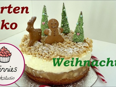 Tortendeko selber machen.kleine Weihnachtsgeschenke.basteln. backen. Minnies Backstudio.Kuchendeko