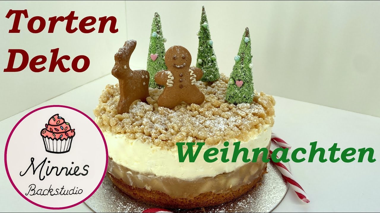 Tortendeko selber machen.kleine Weihnachtsgeschenke.basteln. backen. Minnies Backstudio.Kuchendeko