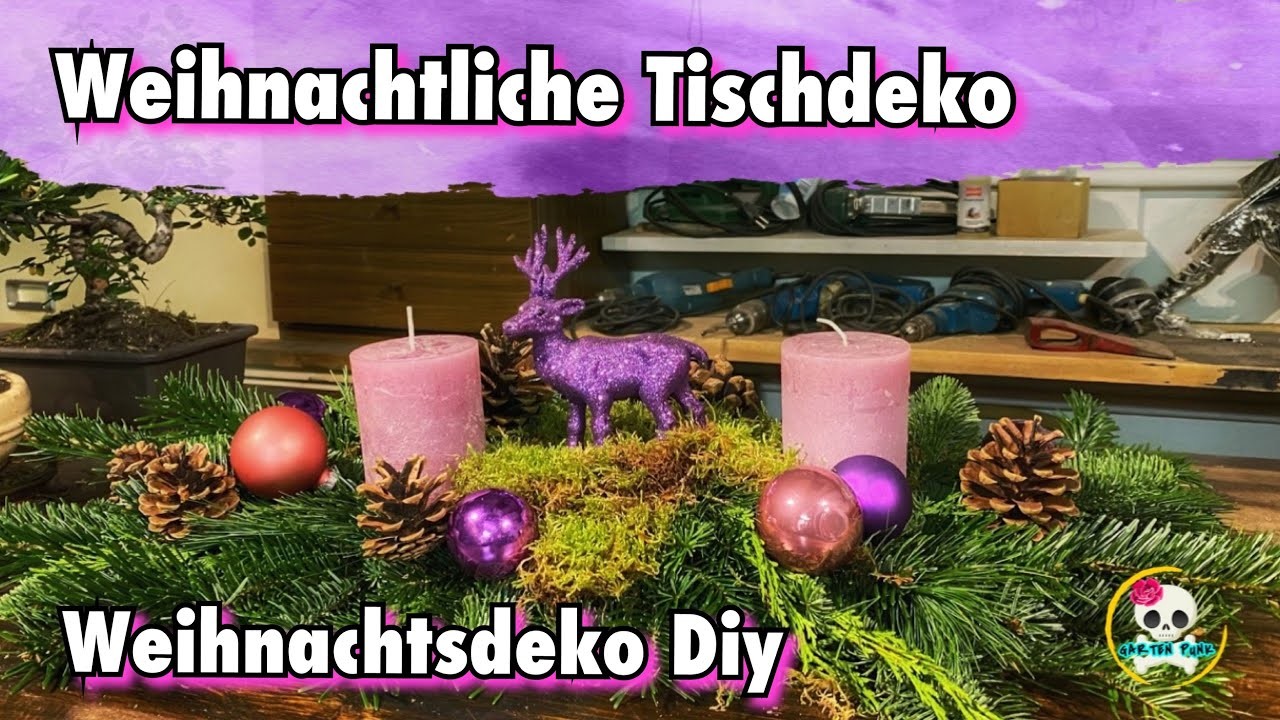 Weihnachtsdeko ????Weihnachtliches - Tischgesteck. Länglich | Tischdeko weihnachtlich