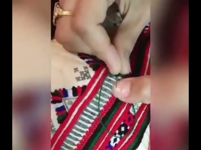 Balochi hand embroidery