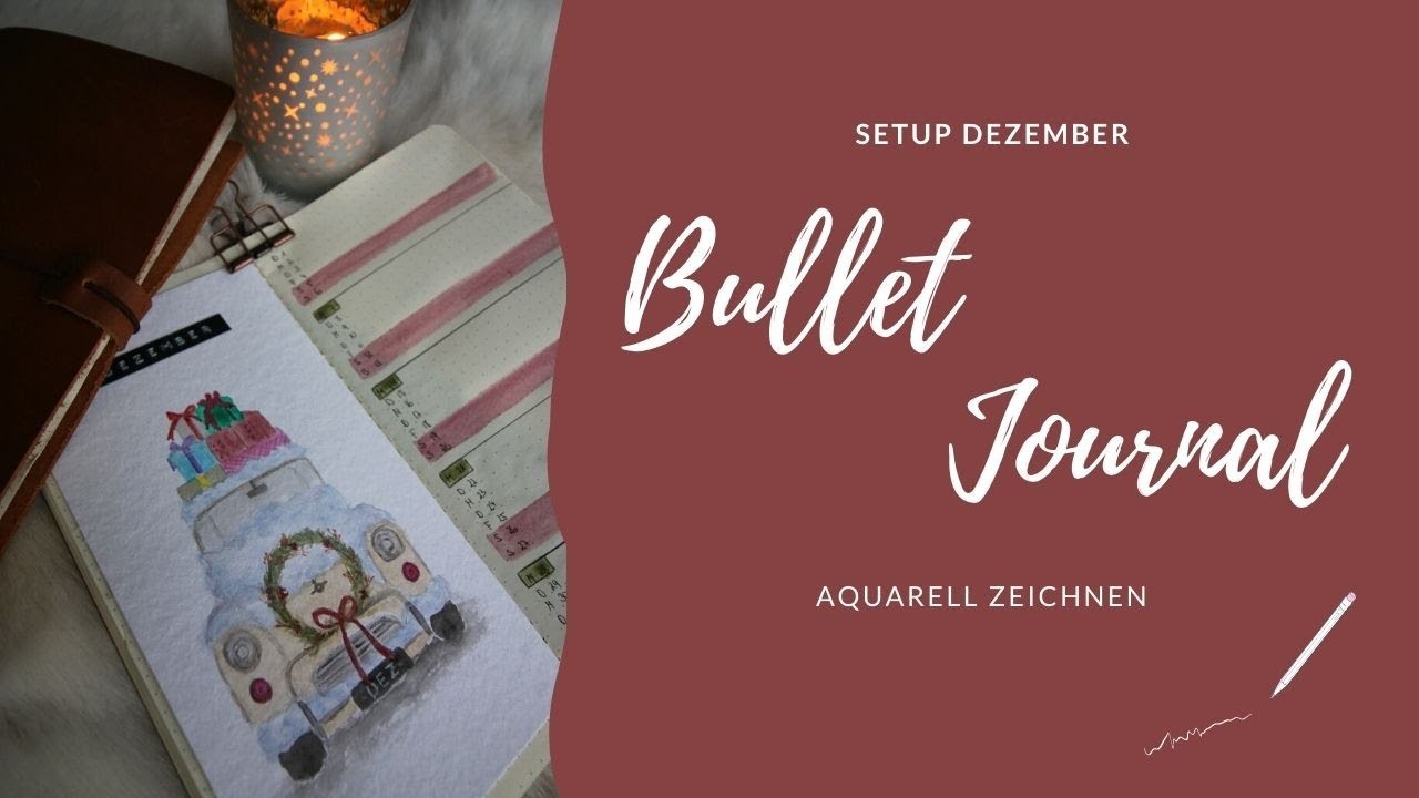 Bullet Journal Setup DEZEMBER | deutsch | Wortfetzen