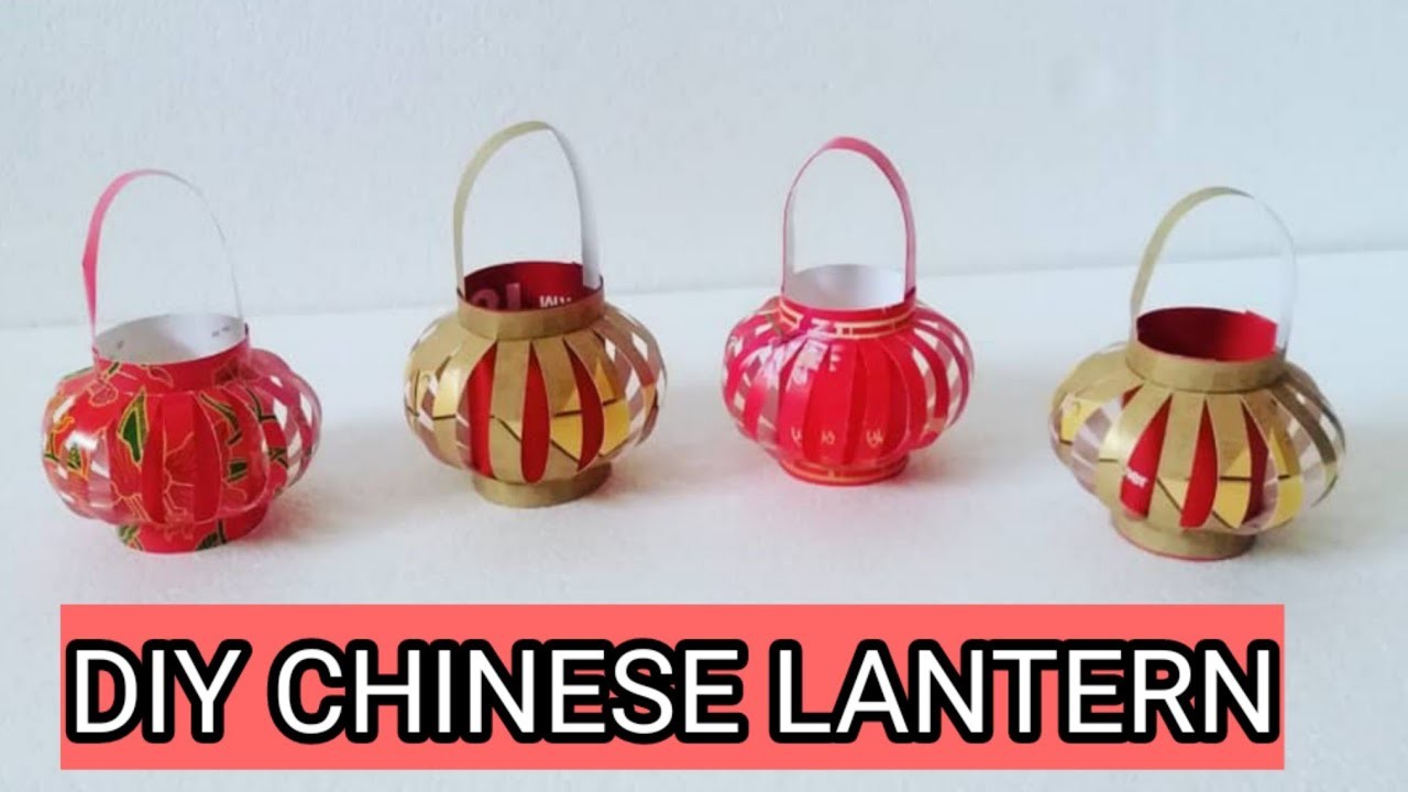Chinese New Year Lantern 2022|灯笼|Dēnglóng|DIY|Cute Origami Chinese Lantern[#lanternfestival