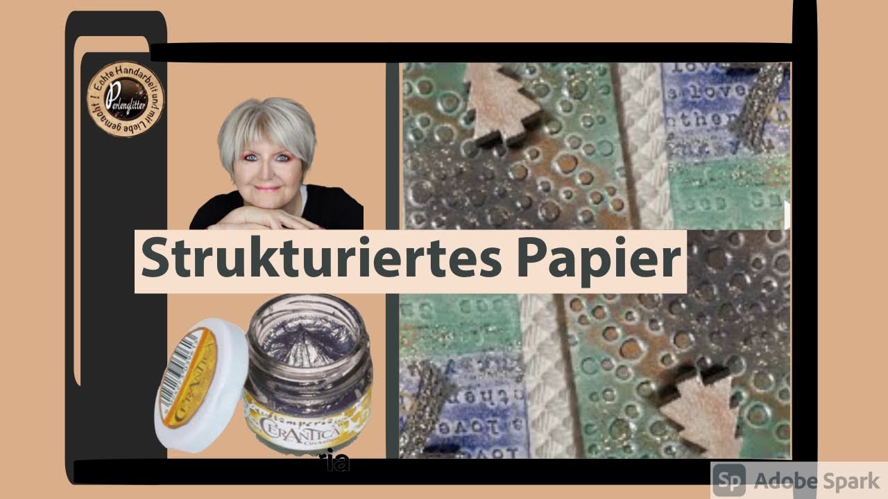 DIY - Farb-Wax - Strukturpapier - Wunderschöne Effekte zaubern - Tutorial.Demo - 2020