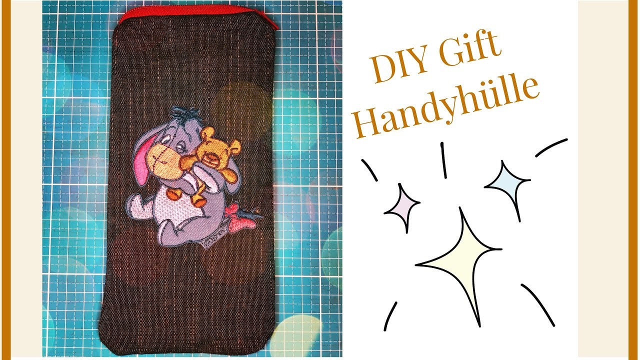 DIY Kinder| Geschenk selber machen | Handyhülle