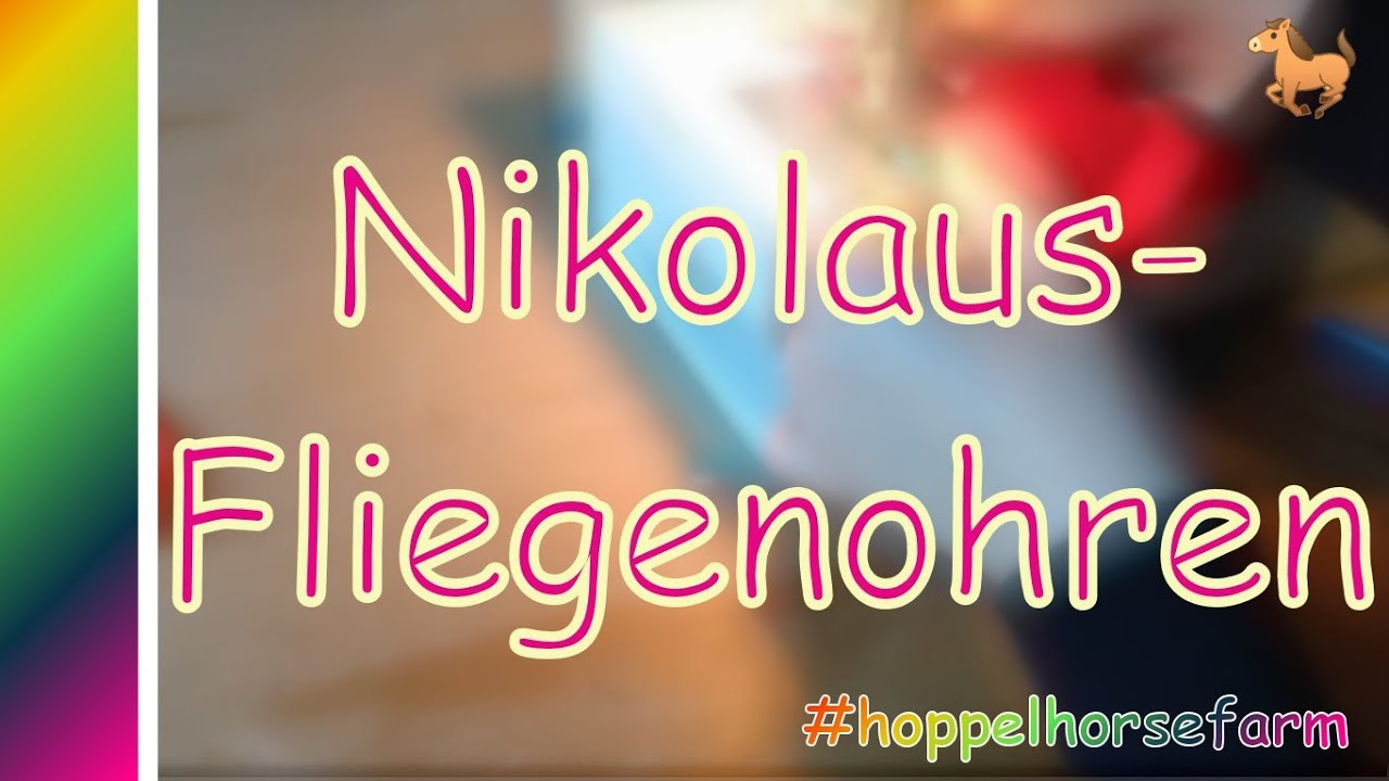 DIY Nikolausfliegenohren❤ | hoppelhorsefarm