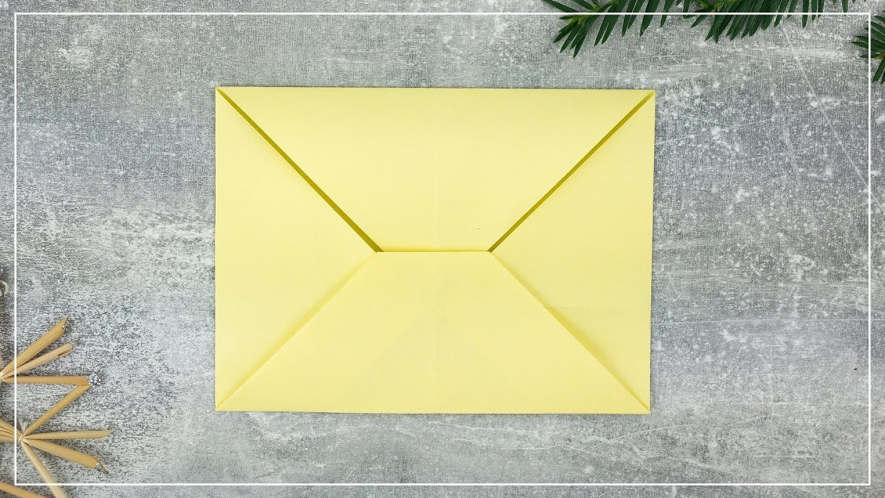 DIY Origami Briefumschläge falten | Briefumschlag selber basteln