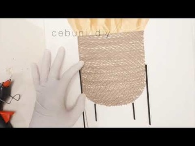 DIY - Pampasgras aus backpapier.