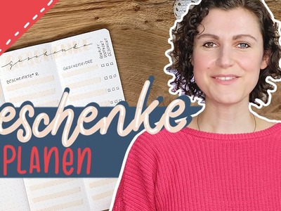 GESCHENKIDEEN im BuJo sammeln | #EinfachLilienhaftImAdvent