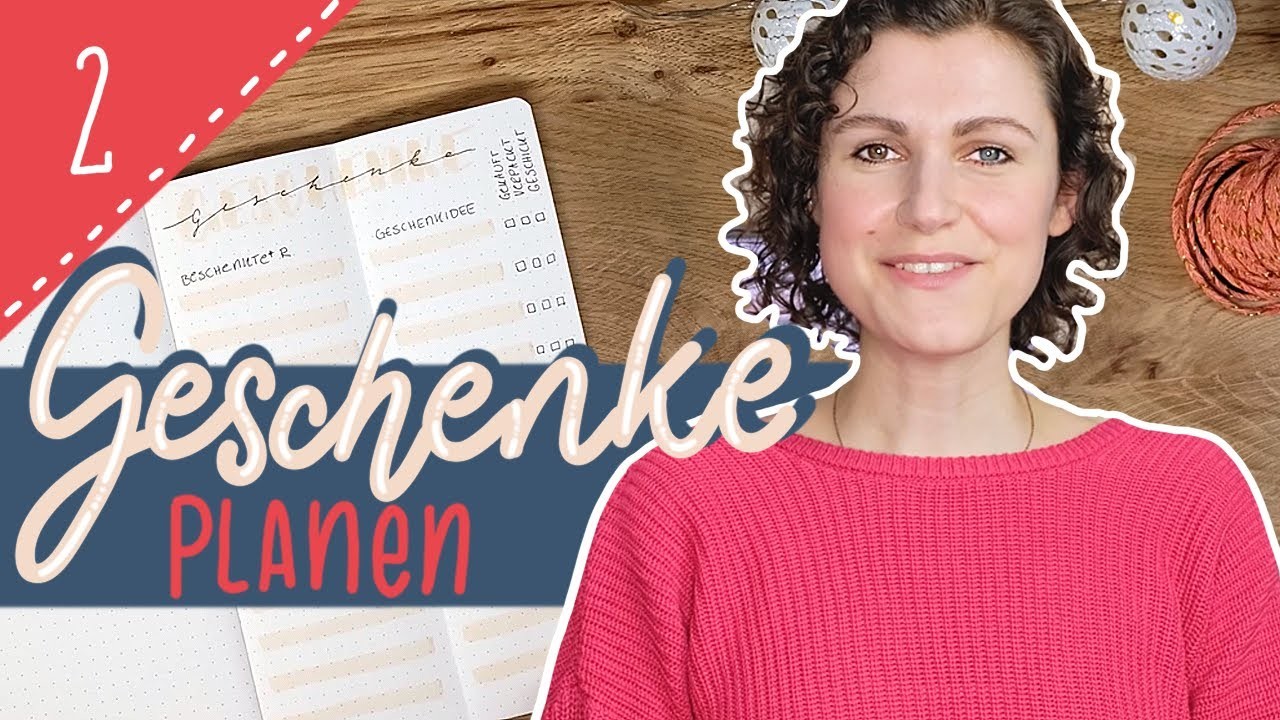 GESCHENKIDEEN im BuJo sammeln | #EinfachLilienhaftImAdvent