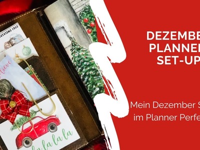 Mein Dezember Traveler's Notebook Planner Set-up I Planner Perfect