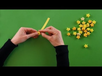 Papiersterne Bastelanleitung für weihnachtliche Deko