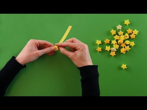 Papiersterne Bastelanleitung für weihnachtliche Deko