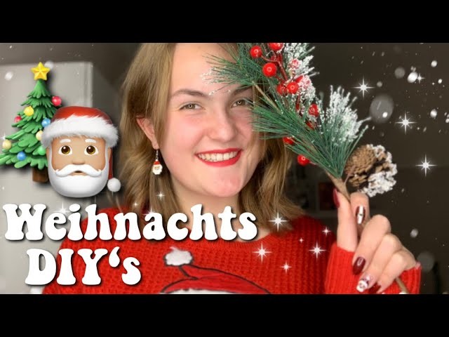 SEHR EINFACHE WEIHNACHTS DIYs ZUR DEKORATION&ZUM VERSCHENKEN???? CREATMAS 10????Basteln lol creatis live