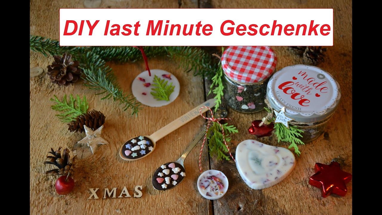 DIY last Minute Geschenke. Günstig, schnell, leicht und kreativ!