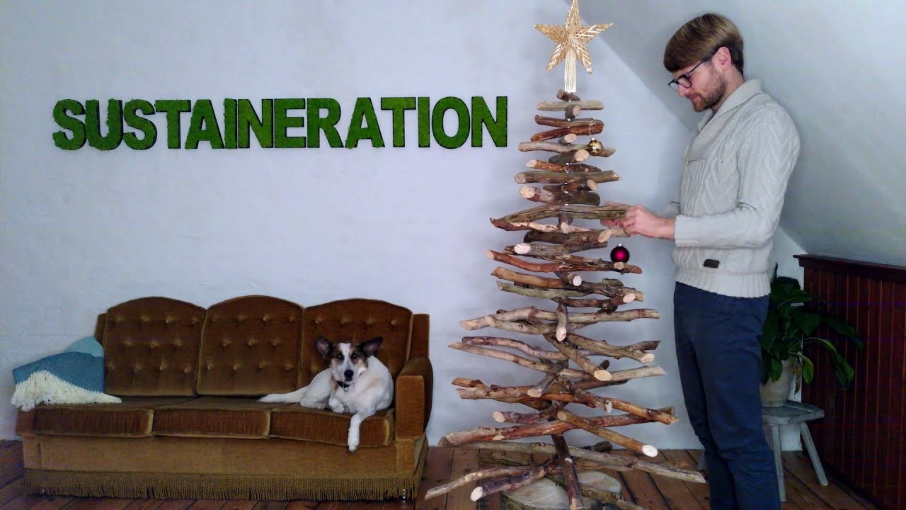 DIY Weihnachtsbaum I sustaineration wünscht fröhliche Festtage!