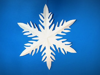 How to Make a Paper Snowflake Easy | Christmas Decoration Ideas # 5