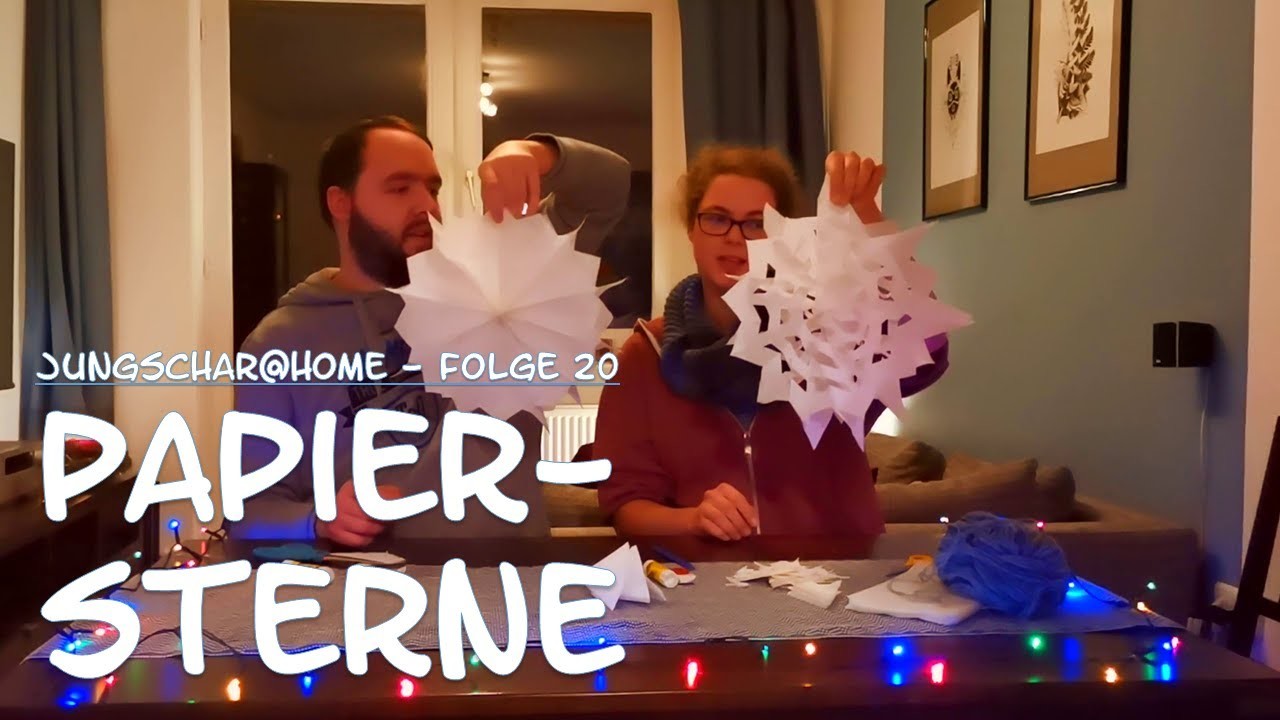 Jungschar@home Folge 20 | Papier-Sterne