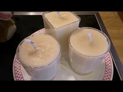 Kerzen selber machen #kerzengießen