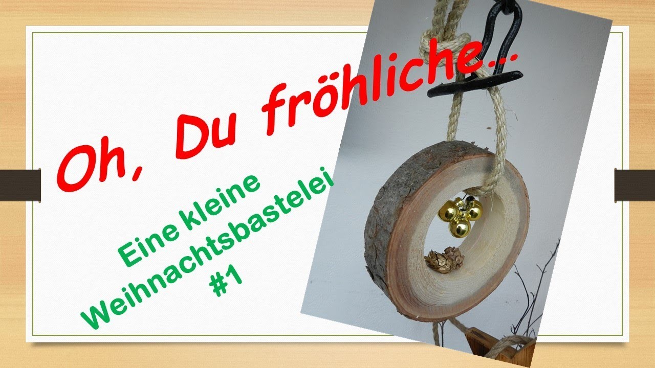 Kleine Weihnachtsbastelei #1